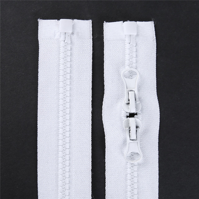 Custom Made No. 3 Resin Zipper Flap Flap Gum Clothing Down Jacket Winter High-end Clothing Strip