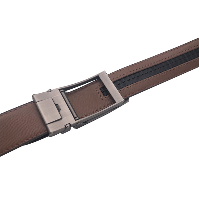 Cross-border Hot Style Belt for Men's Leisure All-leather Belt Automatic Buckle Belt Manufacturers Direct Supply