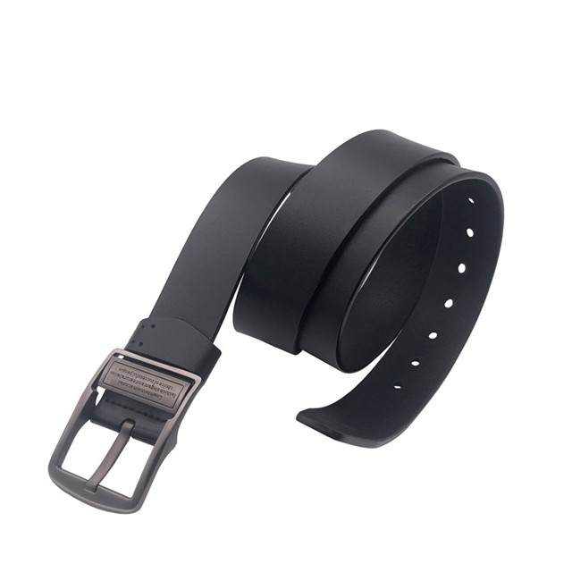 Foreign Trade Spot Hot Style Leather Belt for Men's Simple Retro Pure Cowhide Belt for New Styles