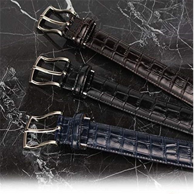 Origin Goods New Crocodile Belt Leather Belt Men's Belt Crocodile Custom Leather Men's Belt