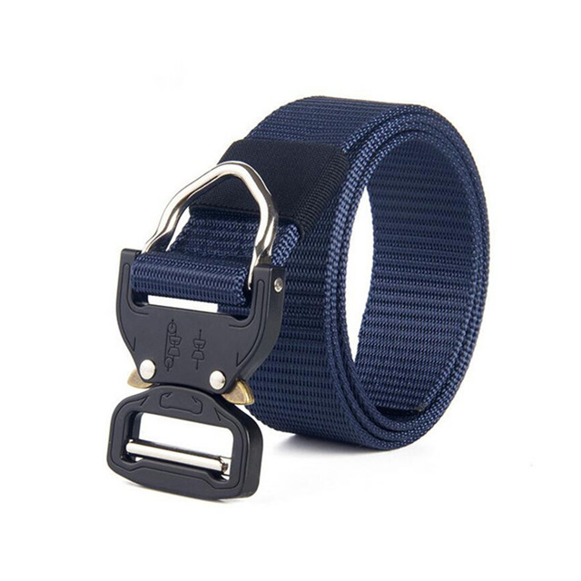 Wholesale Quick Release Security Police Duty Nylon Military Uniform Belt Outdoor Army Tactical Belt with Cobra Buckle 