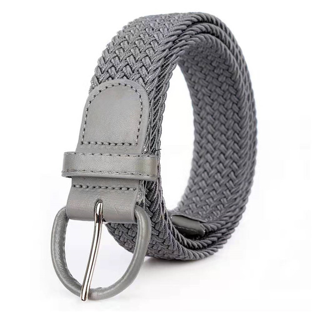 Fabric Belts More Color in STOCK Elastic Weaving Belt Men's Women's Children Belt Wholesale 100%Factory Price
