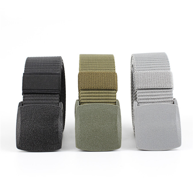 Plastic Buckle Nylon Tactical Belt for Men And Women Fashion Custom Logo Belt Manufacturers Military