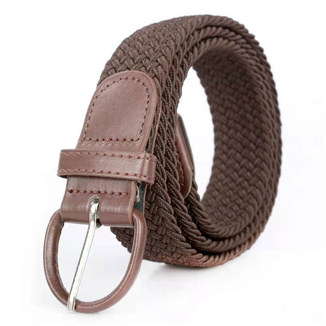 Fabric Belts More Color in STOCK Elastic Weaving Belt Men's Women's Children Belt Wholesale 100%Factory Price