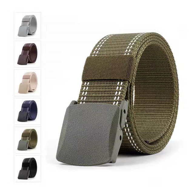 Wholesale Custom Men Military Webbing Canvas Belt, Woven Cotton Web Belt For Men And Women