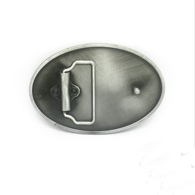 Classic Fashion Engrave 3D Cowboy Metal Plate Western Buckles Custom Name Belt Buckle 