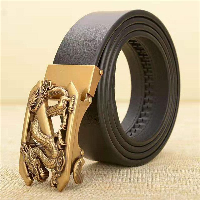 Men Customized Design Genuine Leather Belt 