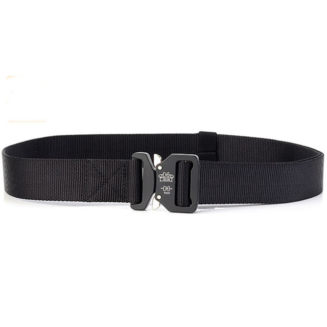 Wholesale Tactical Belts Nylon Military Belt with Metal Buckle High Strength Adjustable Training Hunting Belt Accessories 